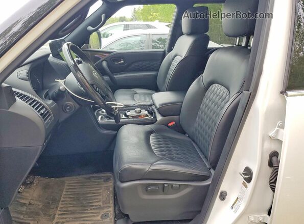 JN8AZ2AE5R9329628 2024 INFINITI QX80 Белый Вид салона спереди