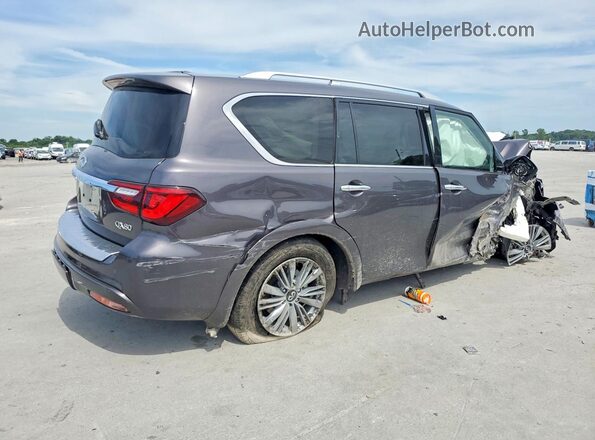 JN8AZ2AE7R9329162 2024 INFINITI QX80 Gray Rear right