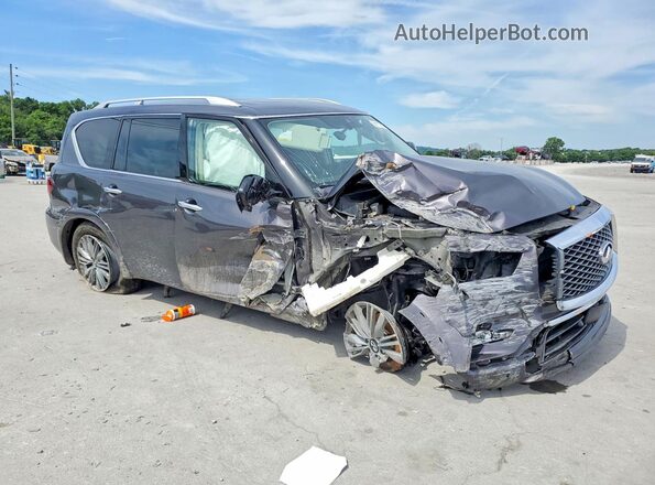 JN8AZ2AE7R9329162 2024 INFINITI QX80 Gray Front right