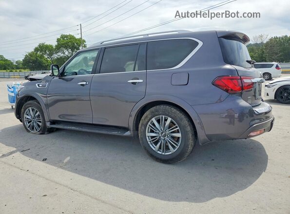 JN8AZ2AE7R9329162 2024 INFINITI QX80 Gray Rear left