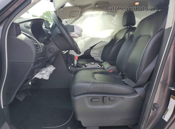 JN8AZ2AE7R9329162 2024 INFINITI QX80 Gray Front interior view