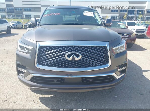 JN8AZ2AEXR9329933 2024 INFINITI QX80 Gray Вид щитка приладів