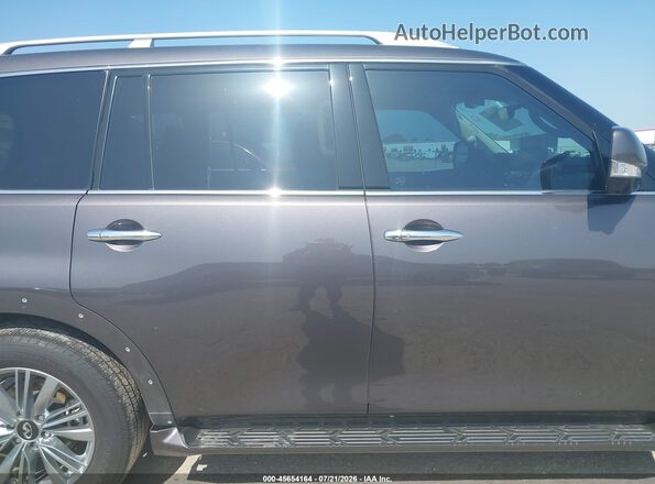 JN8AZ2AEXR9329933 2024 INFINITI QX80 Gray Вид задньої частини салону