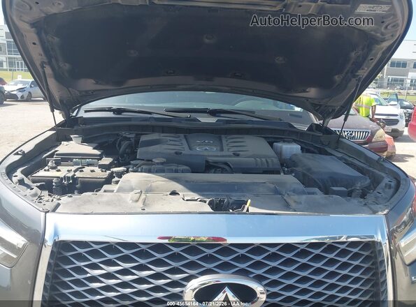 JN8AZ2AEXR9329933 2024 INFINITI QX80 Gray Вид ззаду