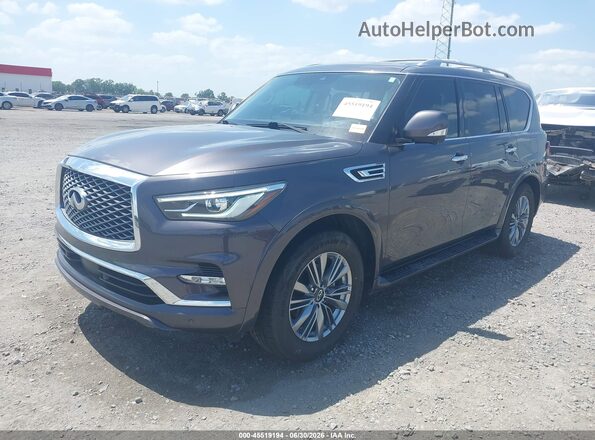 JN8AZ2AF0N9741734 2022 INFINITI QX80 Gray Front left