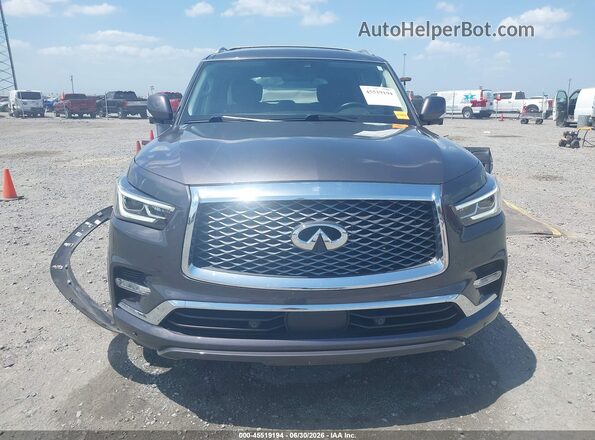 JN8AZ2AF0N9741734 2022 INFINITI QX80 Gray Rear interior view
