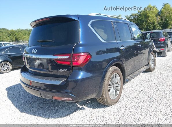 JN8AZ2AF1R9765367 2024 INFINITI QX80 Dark Blue Rear right