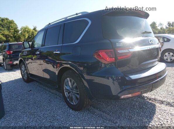 JN8AZ2AF1R9765367 2024 INFINITI QX80 Dark Blue Rear left