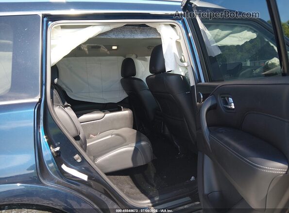 JN8AZ2AF1R9765367 2024 INFINITI QX80 Dark Blue VIN sticker view