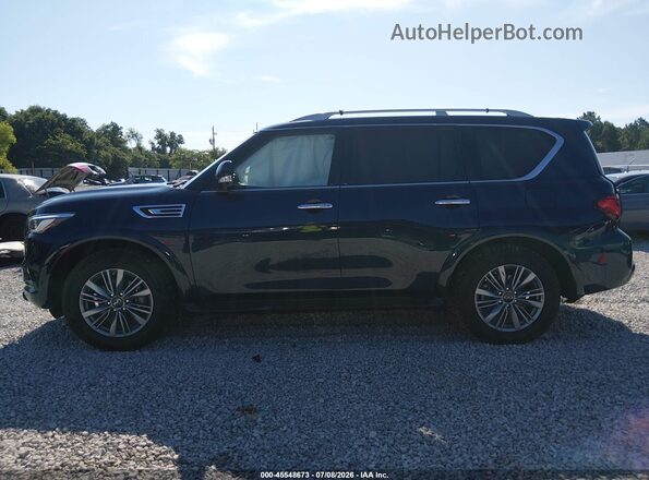 JN8AZ2AF1R9765367 2024 INFINITI QX80 Dark Blue 360 interior view