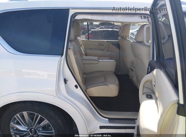 JN8AZ2AF2M9718129 2021 INFINITI QX80 White VIN sticker view
