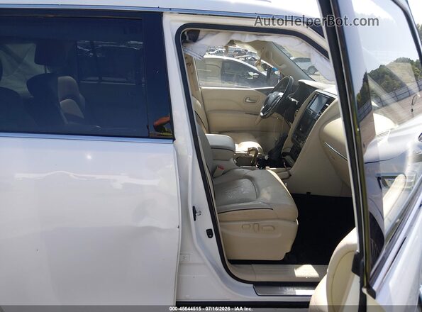 JN8AZ2AF2M9718129 2021 INFINITI QX80 White Front interior view