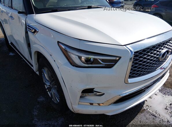 JN8AZ2AF2M9718129 2021 INFINITI QX80 White Front view