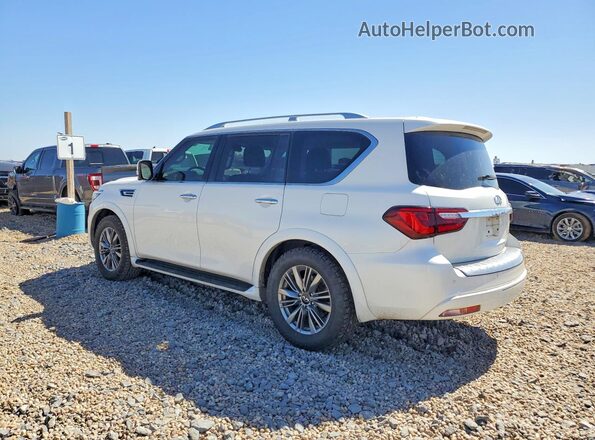 JN8AZ2AF2M9720835 2021 INFINITI QX80 Белый Задняя левая четверть