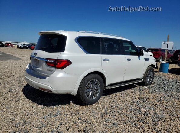 JN8AZ2AF2M9720835 2021 INFINITI QX80 Белый Задняя правая четверть