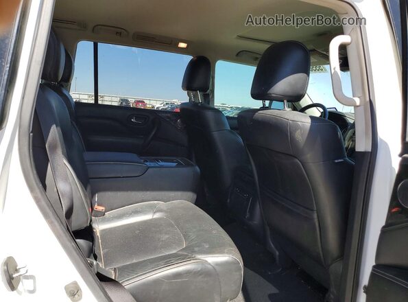 JN8AZ2AF2M9720835 2021 INFINITI QX80 Белый Вид задней части салона
