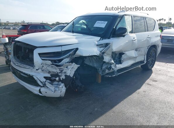 JN8AZ2AF2P9757338 2023 INFINITI QX80 White Передня ліва чверть