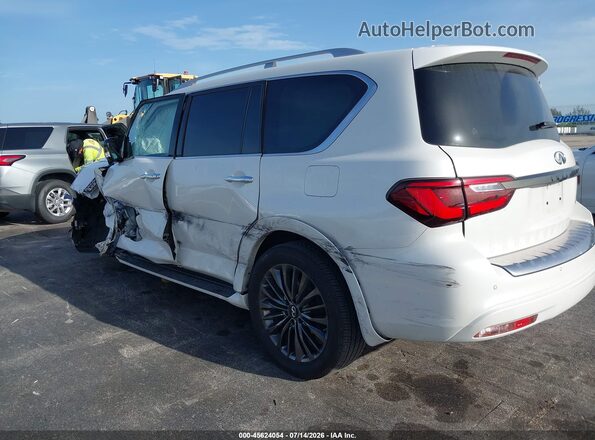 JN8AZ2AF2P9757338 2023 INFINITI QX80 White Задня ліва чверть