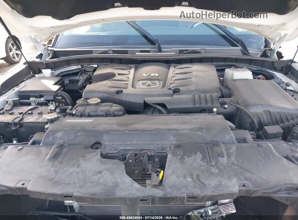 JN8AZ2AF2P9757338 2023 INFINITI QX80 White Вид ззаду