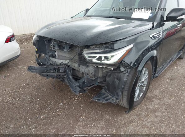 JN8AZ2AF4P9756501 2023 INFINITI QX80 Black Вид спереду