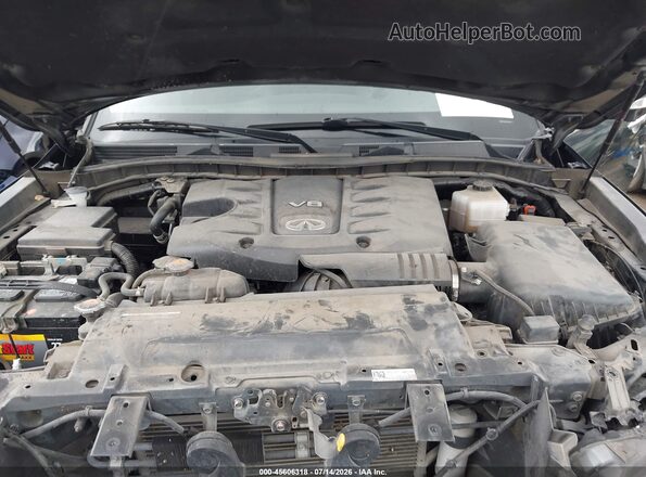 JN8AZ2AF4P9756501 2023 INFINITI QX80 Black Вид ззаду