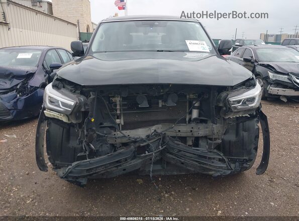 JN8AZ2AF4P9756501 2023 INFINITI QX80 Black Вид задньої частини салону