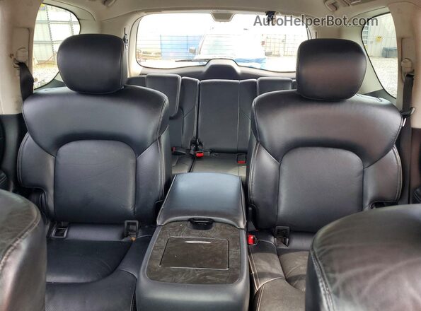 JN8AZ2AF9M9716958 2021 INFINITI QX80 Black უკანა სავარძლების ხედი