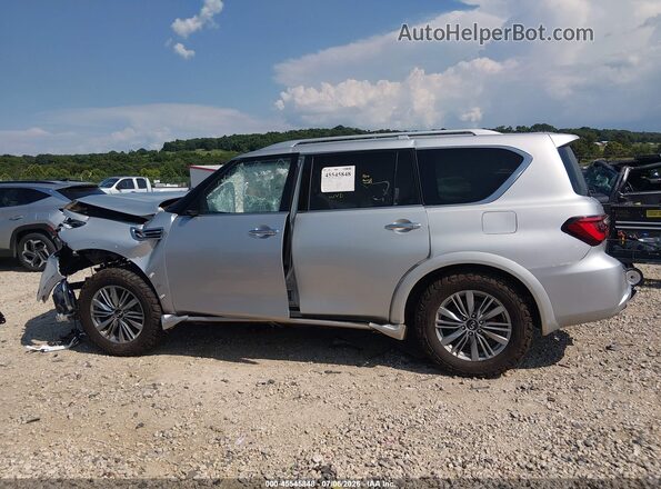 JN8AZ2AFXN9743801 2022 INFINITI QX80 Silver Widok wnętrza 360 stopni