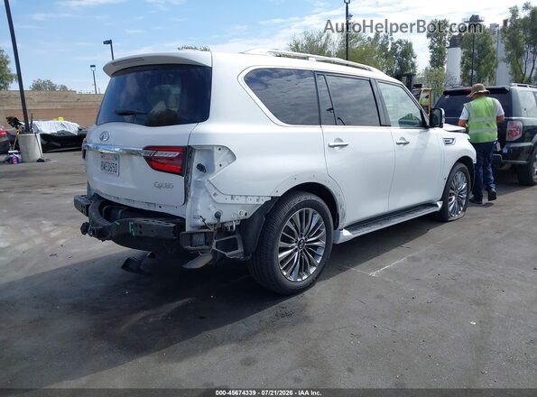 JN8AZ2BC5M9475856 2021 INFINITI QX80 Белый Задняя правая четверть