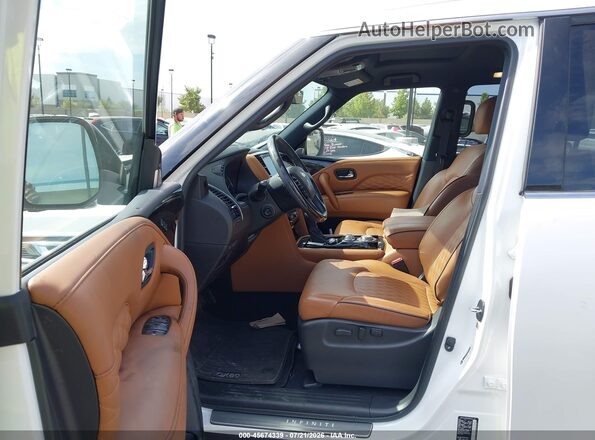 JN8AZ2BC5M9475856 2021 INFINITI QX80 Белый Вид салона спереди