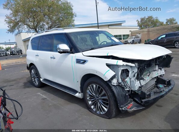 JN8AZ2BC5M9475856 2021 INFINITI QX80 Белый Панорамный вид салона 360°