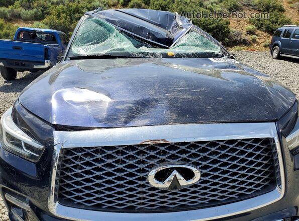 JN8AZ2BE0M9270365 2021 INFINITI QX80 Blue Շարժիչի բաժամունքի տեսք