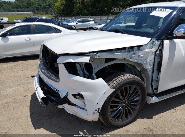 JN8AZ2BE0P9301991 2023 INFINITI QX80 White წინა ხედი