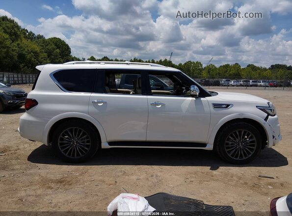 JN8AZ2BE0P9301991 2023 INFINITI QX80 White უკანა სალონის ხედი