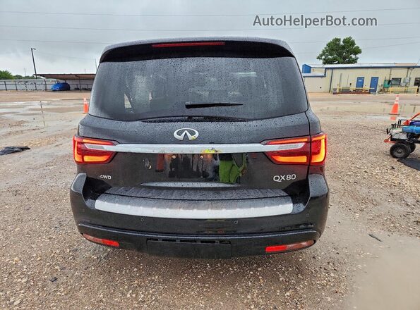 JN8AZ2BE2P9302317 2023 INFINITI QX80 Черный Вид сзади