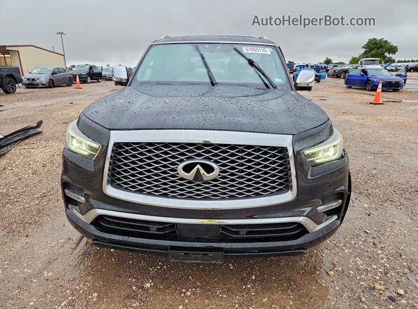 JN8AZ2BE2P9302317 2023 INFINITI QX80 Черный Вид спереди