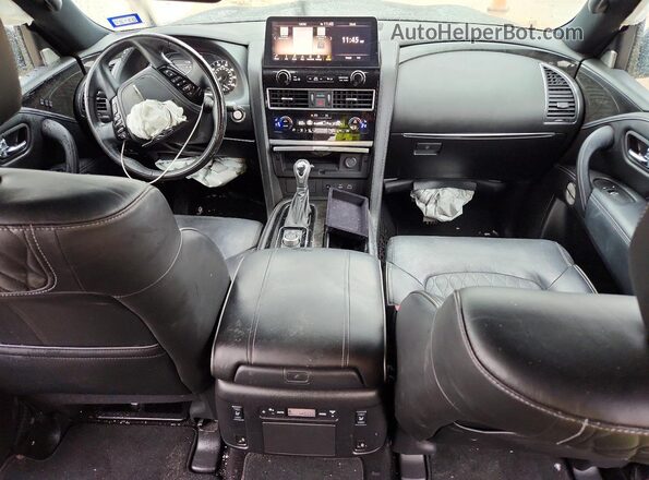 JN8AZ2BE2P9302317 2023 INFINITI QX80 Черный Вид панели приборов