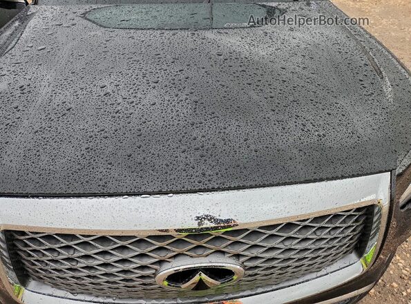 JN8AZ2BE2P9302317 2023 INFINITI QX80 Черный Вид подкапотного пространства