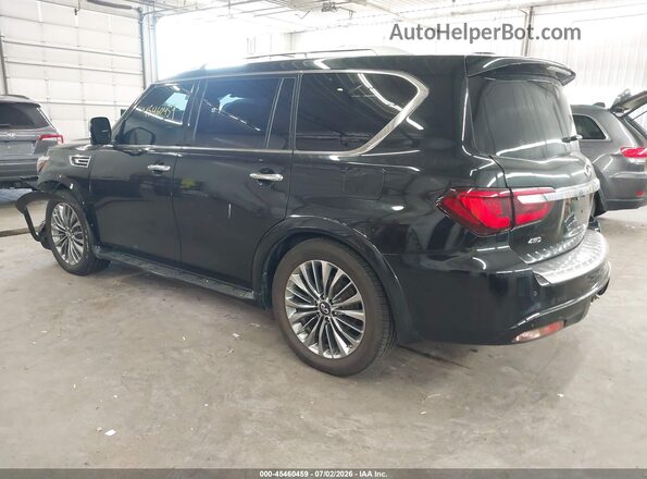 JN8AZ2BE7M9268144 2021 INFINITI QX80 Black უკანა მარცხენა