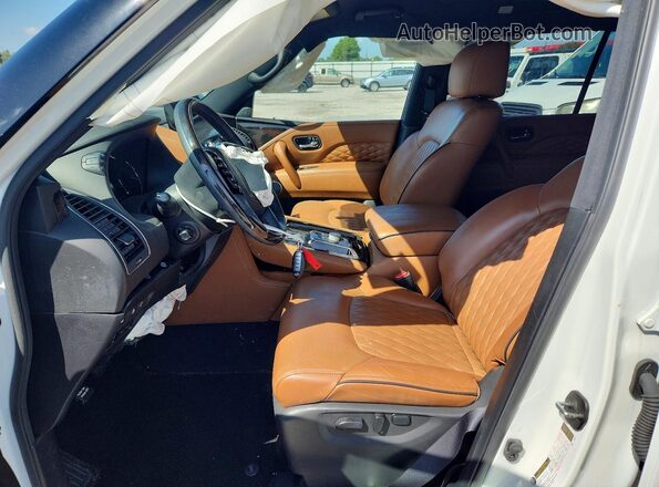 JN8AZ2BE8P9301785 2023 INFINITI QX80 White Front interior view