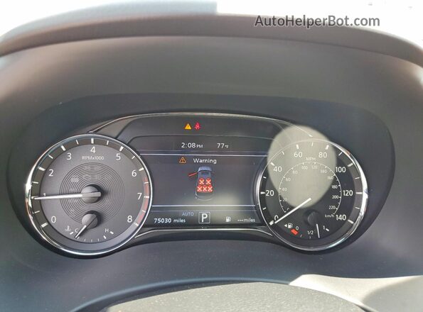 JN8AZ2BE9M9272115 2021 INFINITI QX80 Beige Սարքավորումների վահանակի տեսք
