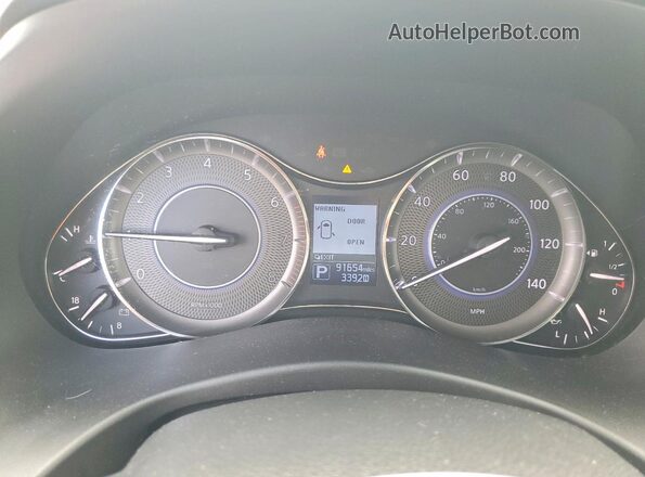 JN8AZ2NE5H9152930 2017 INFINITI QX80 Gray Սարքավորումների վահանակի տեսք
