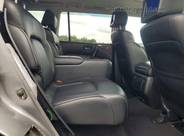 JN8AZ2NE5H9152930 2017 INFINITI QX80 Gray Սալոնի հետևի տեսք