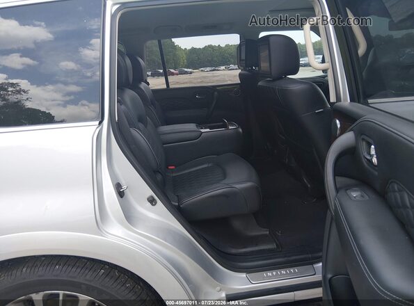 JN8AZ2NE7J9191699 2018 INFINITI QX80 Серый Вид наклейки с VIN-кодом