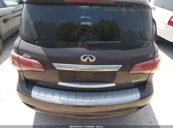 JN8AZ2NEXH9154754 2017 INFINITI QX80 Burgundy 