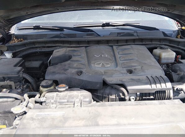 JN8AZ2NEXH9154754 2017 INFINITI QX80 Burgundy უკანა ხედი