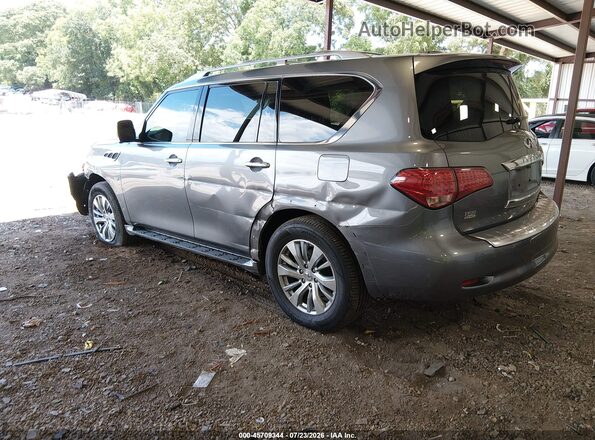 JN8AZ2NF0G9610588 2016 INFINITI QX80 Gray Задня ліва чверть