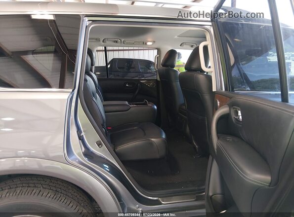JN8AZ2NF0G9610588 2016 INFINITI QX80 Gray Вид наклейки з VIN-кодом