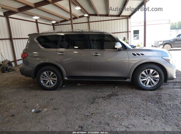 JN8AZ2NF0G9610588 2016 INFINITI QX80 Gray Панорамний вид салону 360°