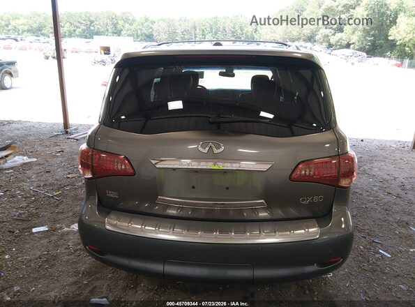 JN8AZ2NF0G9610588 2016 INFINITI QX80 Gray 